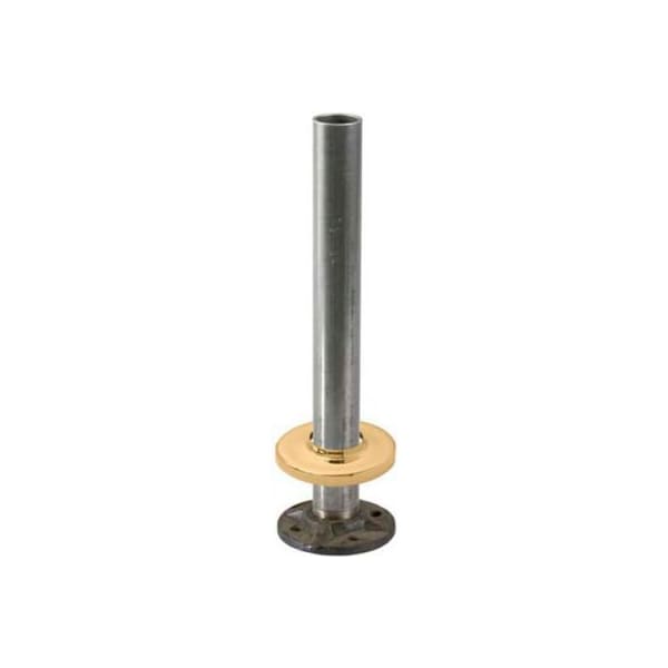 Lavi Industries Steel Flange and Steel Insert, for 1.5" Tubing, w/Polished Brass Canopy 00-B/1H - main
